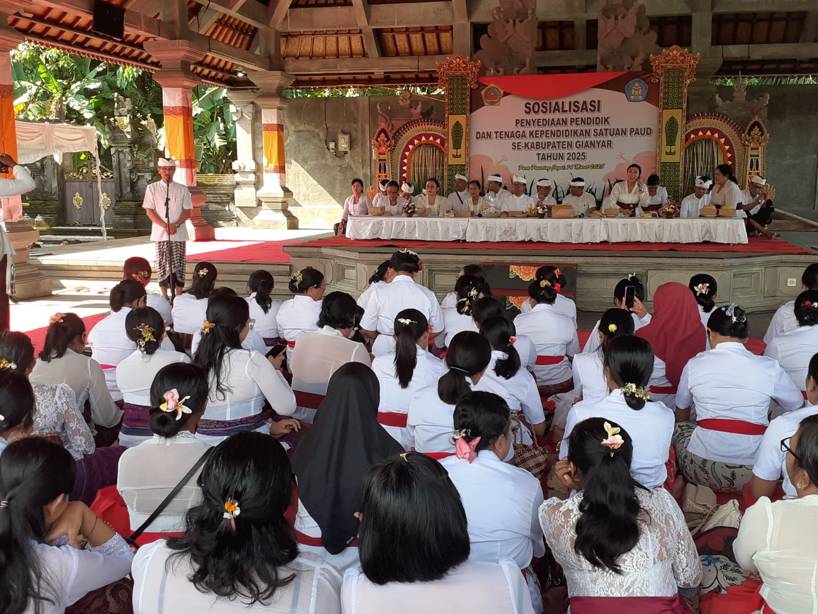 Tingkatkan Kualitas PAUD, Ribuan Pendidik dan Tenaga Kependidikan di Gianyar Ikuti Sosialisasi