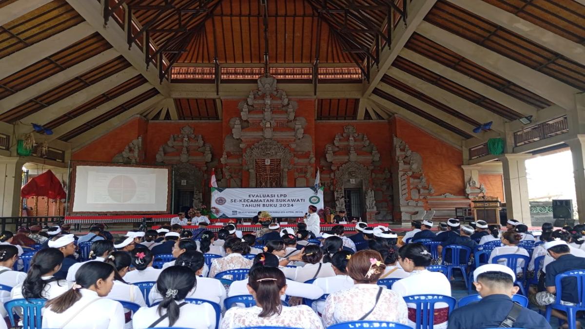 Evaluasi Tahunan LPD se-Kecamatan Sukawati, Aset Meningkat, Kepercayaan Krama Adat Jadi Kunci