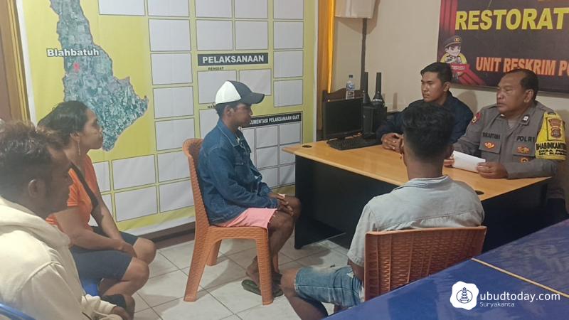 Kesalahpahaman di Pantai Pering Berujung Keributan, Polsek Blahbatuh Berhasil Mediasi dengan Damai