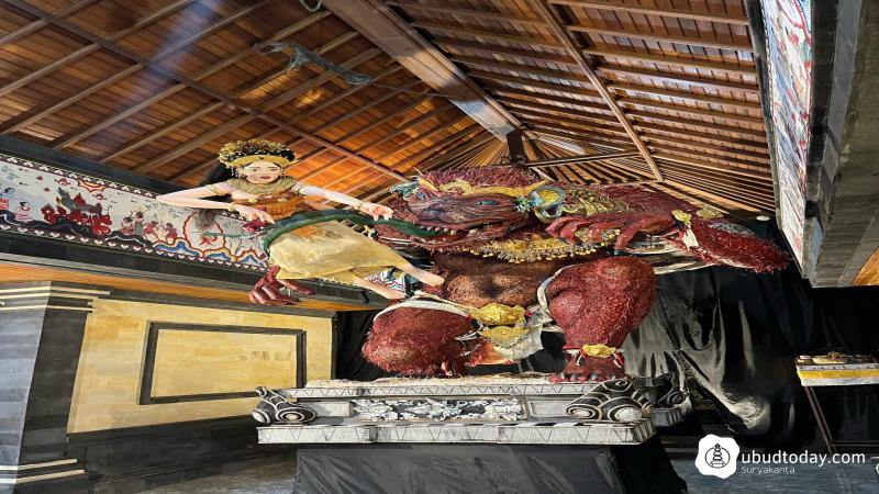 Ogoh-Ogoh Unik dari Kulit Bawang, ST Purwa Jati Kumara Gana Ubud Siap Ikut Lomba